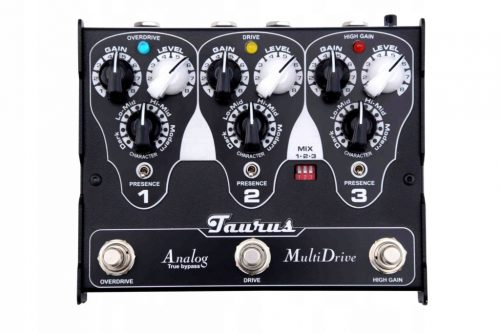  MultiDrive Taurus - OVERDRIVE, DRIVE, HIGH GAIN, kitarska distorzija