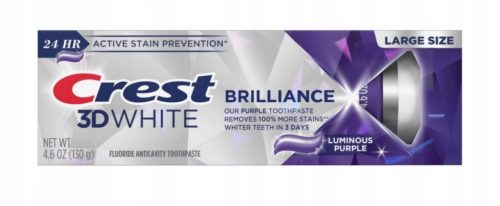  CREST 3D WHITE Brilliance Luminous Purple 130 gramov zobna pasta