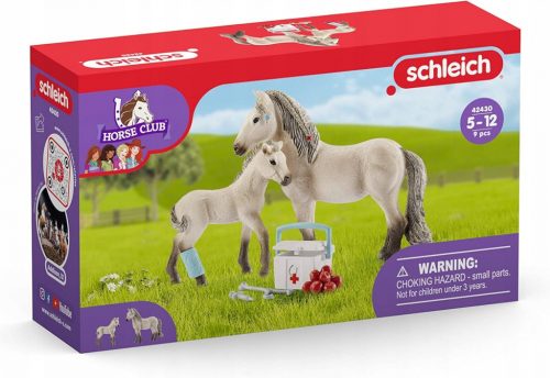  Schleich KOMPLET PRVE POMOČI Z ISLANDSKIMI KONJI 42430