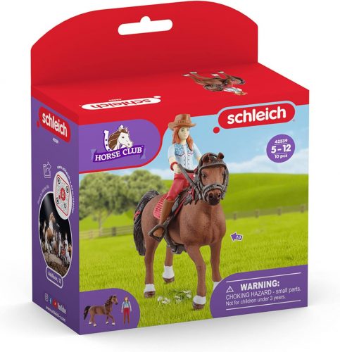  Schleich Horse Club Hannah & Cayenne 42539 set figur