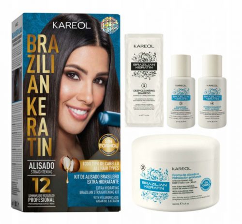  Keratin Keratin Kareol set za ravnanje las