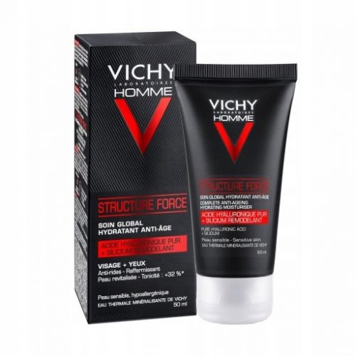  VICHY HOMME Structure Force krepilna krema proti gubam, 50 ml