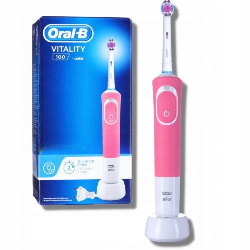  Oral-B Vitality 100 električna zobna ščetka, roza