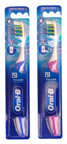  Oral-B Pro Expert Pulsar baterijske zobne ščetke, 2 kosa