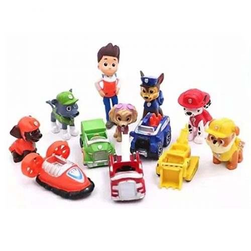  PAW PATROL FIGURICE set psov, vozil, 12 kom.