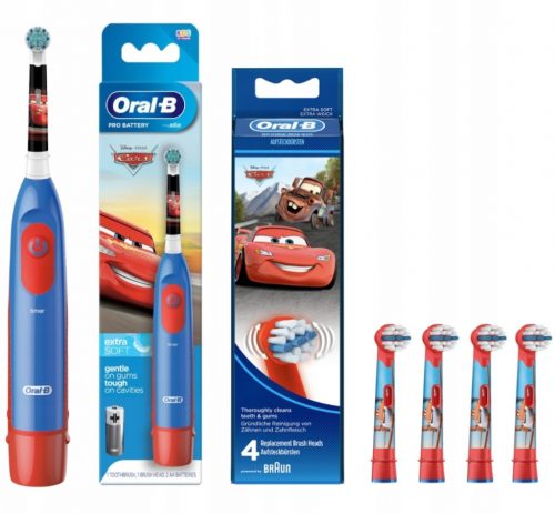  Električna zobna ščetka Oral-B Disney Pixar Cars