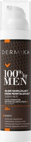  DERMIKA 100% FOR MEN VLAŽILNA KREMA ZA OBRAZ 30+ 100ML ZA MOŠKE