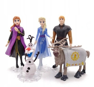  Figurice Elsa in Anna Frozen Sven Olaf 5 kosov