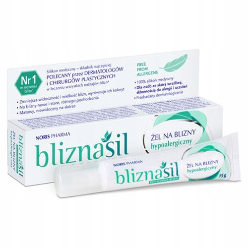  Bliznasil hipoalergenski gel za brazgotine 15g