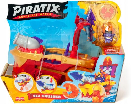  MAGICBOX - PIRATIX - SERIJA GOLDEN TREASURE - SEA CRUSHER SHIP