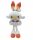  Pokemon Go Scorbunny Mascot White Rabbit Plišasta igrača Pikachu Darilo