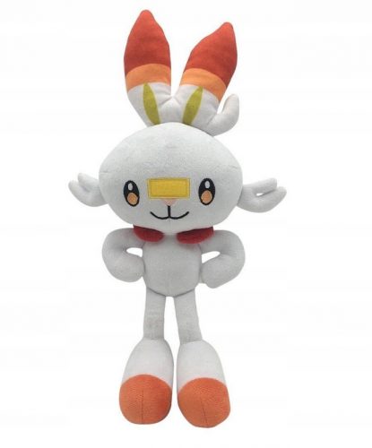  Pokemon Go Scorbunny Mascot White Rabbit Plišasta igrača Pikachu Darilo