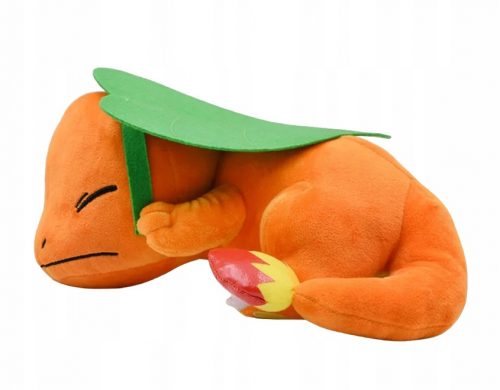  Charmander POKEMON GO MASCOT LARGE plišasta igrača, 27 cm, spi pod listom