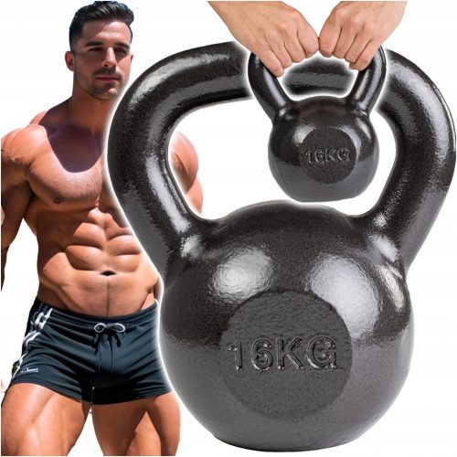  Kettlebelle Pretorians 16 kg črne