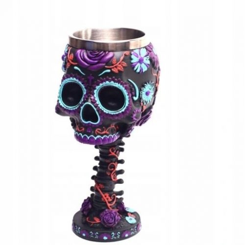  Skodelica Ritual Chalice Skull Skeleton Mexico