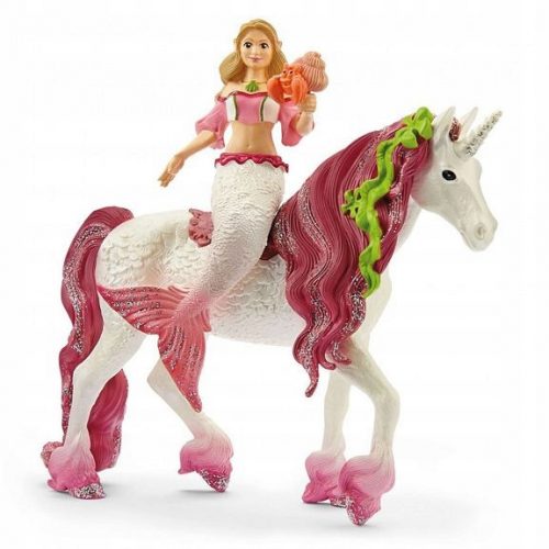  Schleich Elf World Bayala Mermaid Feya na podvodnem samorogu 70593