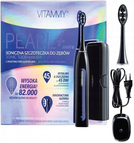  Sonična zobna ščetka Vitammy Pearl + Noire