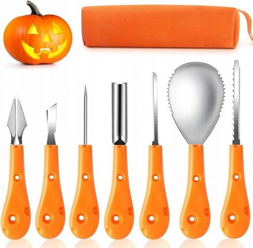  PUMPKIN CARVING SET BLADE HALLOWEEN TOOLS 7 KOSOV KOVČEK