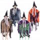  HALLOWEEN WITCH WITCH SCARY VELIK 50CM VISEČI DEKORACIJSKI SET x4