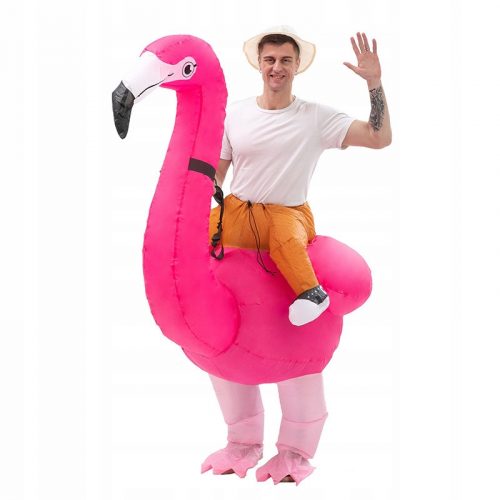  Kostum za zabavo Flamingo za odrasle