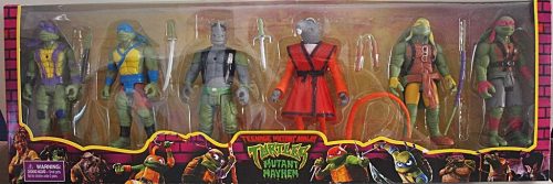  Figurice Ninja Turtles 6 figuric + dodatki