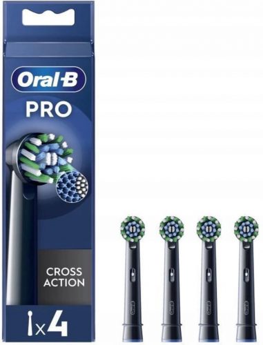  Oral-B EB50 Pro Cross Action Tips Black (4 kosi)