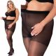  Hlačne nogavice PLUS SIZE 40 DEN Support Relax ČRNE polmat Fenome 8/9