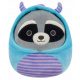  Squishmallows Rocky Raccoon Plush v kostumu pošasti, 19 cm