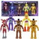  FIVE NIGHTS AT FREDDY'S FIGURINES SET FIGURIC FNAF 5 kos FOXY BONNIE CHICA