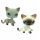  2 KOM LPS KRATKODLAKE MAČKE PUNČKE LITTLEST PET SHOP KITTY