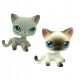  2 KOM LPS KRATKODLAKE MAČKE PUNČKE LITTLEST PET SHOP KITTY