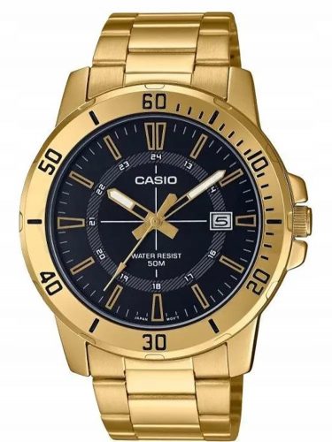  CASIO MTP-VD01G-1CVUDF MOŠKA URA (zd185d) + ŠKATLA