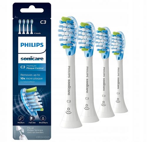  4-delni Philips Heads Plaque Defense Sonicare C3 Premium HX9044