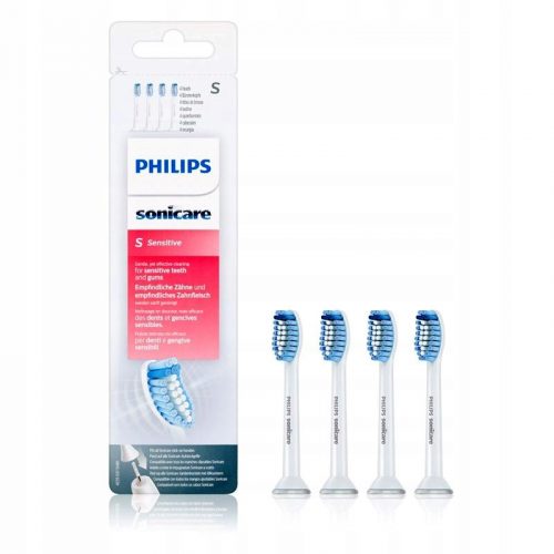  Glave zobne ščetke Philips Sonicare hx6054 Sensitive S, 4 kosi