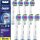  ORIGINAL BRAUN ORAL-B EB18 3D WHITE 8ST KONICA