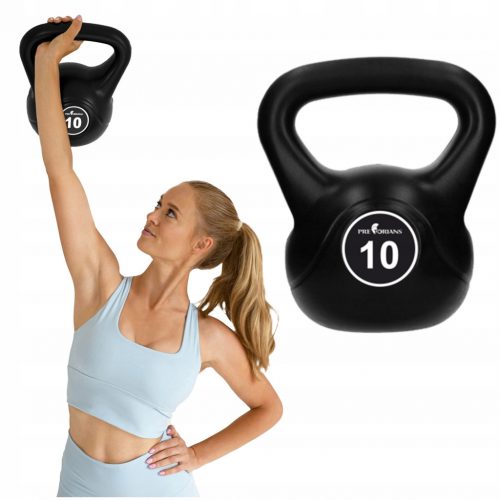  KETTLEBELL UTEŽ 10 KG BALL KETTLE Dumbbell Dumbbell FITNESS TRBUŠNJAKI ZA VADBE