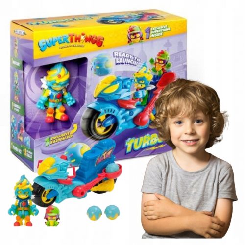  Magic Box SuperThings Turbo Ice Jumpbike komplet s katapultom