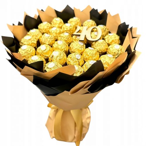  Ferrero Rocher Sweet Birthday Bouquet 30 40 50 60 70 80 številka po izbiri