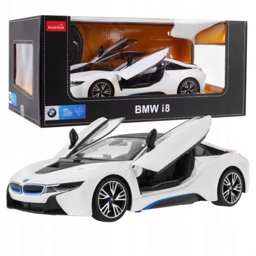  BMW i8 bel RASTAR model 1:14 Daljinsko voden avto + 2,4 GHz daljinski upravljalnik