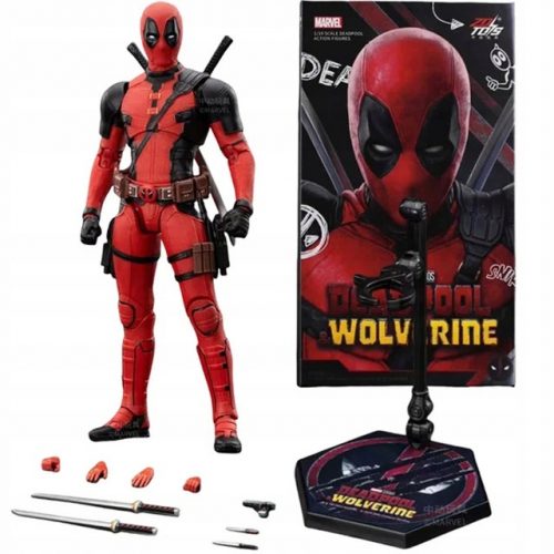  Deadpool 3 DEADPOOL WOLVERINE AVENGERS Marvel FIGURICA + dodatki