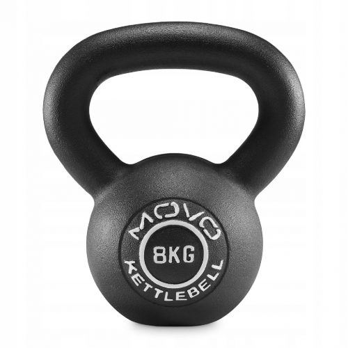  Kettlebell 8 kg | Teža krogle iz litega železa | Kotliček | Gyria | Naredite vadbo