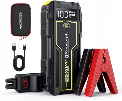  VOLTSURGE Powerbank Jump Starter kabli 6000A 12V za bencin in dizel USB 3.0