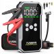  YUSMAN Starting Powerbank 4000A 12V kompresor 150PSI 15800mAh LCD LED