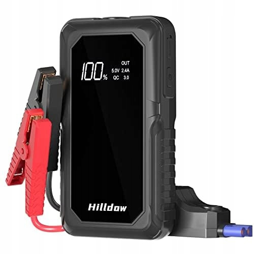  HILLDOW Powerbank 2000A 18000mAh avtomobilski zaganjalnik LED USB QC3.0