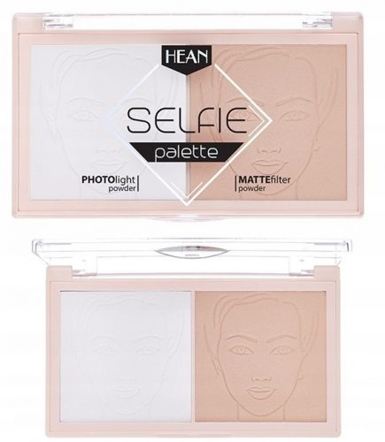  Hean, Selfie Palette Photo Light Matte Filter, paleta za fiksiranje ličil