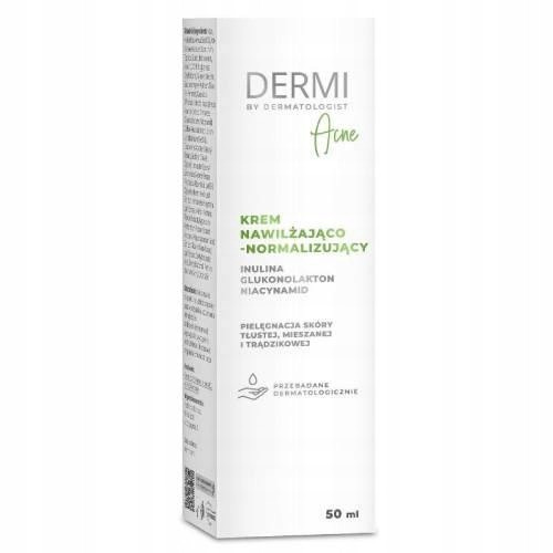  Dermi Acne, vlažilna in normalizirajoča krema, 50 ml