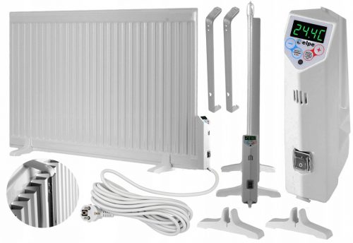  ELEKTRIČNI OLJNI PANELNI RADIATOR 2000 W ECO BEL LCD 114 CM x 60 CM