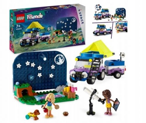 LEGO Friends 42603 Avtodom z mobilnim zvezdnim observatorijem