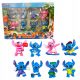  LILO & STITCH KOMPLET 8 FIGURIC. ZA OTROKE IGRAČE DEKORACIJE ZA TORTE 7 CM