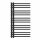  ČRN KOPALNIŠKI RADIATOR RADIATOR 90x50 cm MODERN MILO RADIATOR